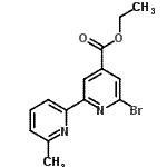 CAS#: 485815-52-9， Ethyl 6-Bromo-6'-Methyl-2,2'-Bipyridine-4-Carboxylate