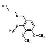 CAS#: 485842-34-0， 2-[(E)-(2,3,4-Trimethoxybenzylidene)Amino]Ethanol