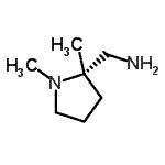 CAS#: 486415-27-4， [(2S)-1,2-Dimethylpyrrolidin-2-Yl]Methanamine