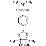 structure of CAS# 486422-04-2, N,N-Dimethyl-4-(4,4,5,5-Tetramethyl-1,3,2-Dioxaborolan-2-Yl)Benzenesulfonamide;4-(N,N-Di<wbr>methylami<wbr>nosulfony<wbr>l)benzene<wbr>boronic a<wbr>cid, pina<wbr>col ester;4-(N,N-Di<wbr>methylami<wbr>nosulfony<wbr>l)phenylb<wbr>oronic ac<wbr>id pinaco<wbr>l ester;4-(N,N-Di<wbr>methylami<wbr>nosulphon<wbr>yl)benzen<wbr>eboronic <wbr>acid pina<wbr>col ester