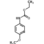CAS 登录号：4872-24-6， 乙基(6-甲氧基-3-吡啶基)氨基甲酸酯