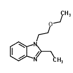 CAS 登录号：488795-64-8， 1-(2-乙氧基乙基)-2-乙基-1H-苯并咪唑