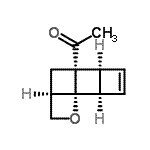 CAS#: 488797-39-3， 1-[(1R,2R,5S,6R,8R)-10-Oxatetracyclo[4.4.0.0<Sup>1,8</Sup>.0<Sup>2,5</Sup>]Dec-3-En-6-Yl]Ethanone