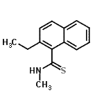 CAS#: 489470-29-3， 2-Ethyl-N-Methyl-1-Naphthalenecarbothioamide