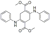 CAS 登录号:4898-58-2, 2,5-二苯胺基环己-1,4-二烯-1,4-二羧酸二甲酯