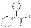 CAS#: 490027-09-3， 4-Morpholinyl(3-Thienyl)Acetic Acid