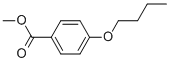 structure of CAS# 4906-25-6, Methyl 4-n-Butoxybenzoate;4-N-BUTOXYBENZOIC ACID METHYL ESTER;Methyl4-N-Butoxybenzoate,98%;METHYL 4-N-BUTYLOXYBENZOATE