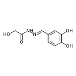 CAS#: 491586-60-8， N'-[(E)-(3,4-Dihydroxyphenyl)methylene]-2-hydroxyacetohydrazide