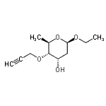 CAS#: 491609-22-4， Ethyl 2,6-Dideoxy-4-O-2-Propyn-1-Yl-beta-D-Ribo-Hexopyranoside