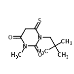 CAS#: 491614-46-1， 1-(2,2-Dimethylpropyl)-3-Methyl-6-Thioxodihydro-2,4(1H,3H)-Pyrimidinedione