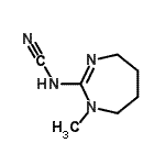 CAS#: 491617-19-7， (1-Methyl-4,5,6,7-Tetrahydro-1H-1,3-Diazepin-2-Yl)Cyanamide