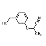 CAS#: 491836-72-7， 2-[3-(Hydroxymethyl)Phenoxy]Propanenitrile