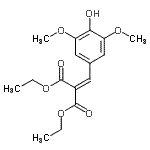 CAS#: 491851-38-8， Diethyl (4-Hydroxy-3,5-Dimethoxybenzylidene)Malonate