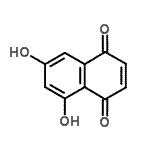 CAS#: 4923-54-0， 5,7-Dihydroxy-1,4-Naphthoquinone