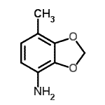 CAS#: 492444-28-7， 7-Methyl-1,3-Benzodioxol-4-Amine