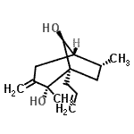 CAS#: 492999-17-4， (1R,2R,5S,6R,8S)-1-Allyl-2,6-Dimethyl-3-Methylenebicyclo[3.2.1]Octane-2,8-Diol
