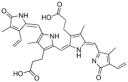 CAS#: 493-89-0， 3-[2-[(Z)-[(5Z)-3-(2-Carboxyethyl)-5-[(4-Ethenyl-3-Methyl-5-Oxo-Pyrrol-2-Yl)Methylidene]-4-Methyl-Pyrrol-2-Ylidene]Methyl]-5-[(Z)-(3-Ethenyl -4-Methyl-5-Oxo-Pyrrol-2-Ylidene)Methyl]-4-Methyl-1H-Pyrrol-3-Yl]Propanoic Acid