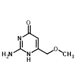 CAS#: 494202-82-3， 2-Amino-6-(Methoxymethyl)-4(1H)-Pyrimidinone