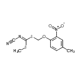 CAS#: 494763-18-7， Methyl (4-Methyl-2-Nitrophenoxy)Methyl Cyanocarbonodithioimidate