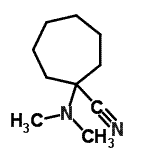 CAS#: 495078-24-5， 1-(Dimethylamino)Cycloheptanecarbonitrile