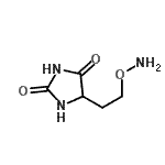 CAS#: 495399-39-8， 5-[2-(Aminooxy)Ethyl]-2,4-Imidazolidinedione