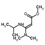 CAS#: 49582-56-1， Methyl (2E)-3-(Dimethylamino)-3-(Isopropylamino)Acrylate