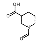 CAS#: 496057-38-6， 1-Formyl-3-Piperidinecarboxylic Acid