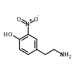 CAS#: 49607-15-0， 4-(2-Aminoethyl)-2-Nitrophenol