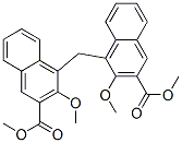 CAS#: 49609-90-7， Dimethyl 4,4'-Methylenebis[3-Methoxy-2-Naphthoate]