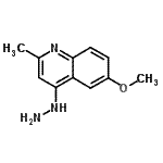 CAS#: 49612-12-6， 4-Hydrazino-6-Methoxy-2-Methylquinoline