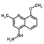 CAS#: 49612-19-3， 4-Hydrazino-8-Methoxy-2-Methylquinoline