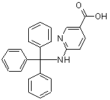CAS#: 49647-10-1， 6-(Tritylamino)Nicotinic Acid