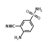 CAS#: 49674-12-6， 4-Amino-3-Cyanobenzenesulfonamide