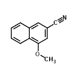 CAS#: 496817-25-5， 4-Methoxy-2-Naphthonitrile