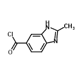 CAS#: 496842-10-5， 2-Methyl-1H-Benzimidazole-5-Carbonyl Chloride