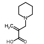 CAS#: 4969-03-3， 2-(1-Piperidinylmethyl)Acrylic Acid