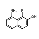 CAS#: 497151-54-9， 8-Amino-1-Fluoro-2-Naphthol