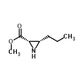 CAS#: 497238-02-5， Methyl (2S,3S)-3-Propyl-2-Aziridinecarboxylate