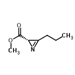 CAS#: 497238-04-7， Methyl (2S)-3-propyl-2H-azirene-2-carboxylate