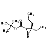 CAS#: 497238-09-2， 2-Methyl-2-Propanyl (2S,3R)-3-Ethyl-3-Propyl-2-Aziridinecarboxylate