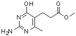 CAS#: 497246-54-5， Methyl 3-(2-Amino-4-Hydroxy-6-Methyl-5-Pyrimidinyl)Propanoate