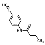 CAS#: 497256-84-5， N-(4-Ethynylphenyl)Butanamide
