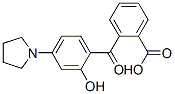 CAS#: 49742-68-9， 2-(2-Hydroxy-4-Pyrrolidinylbenzoyl)Benzoic Acid