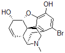 CAS#: 49751-17-9， (5R,6S)-1-Bromo-7,8-Didehydro-4,5-Epoxy-17-Methyl-Morphinan-3,6-Diol