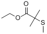 structure of CAS# 49773-24-2, Ethyl 2-Methyl-2-(Methylthio)Propionate;Ethyl 2-Methyl-2-Methylsulfanyl-Propanoate;2-Methyl-2-(Methylthio)Propanoic Acid Ethyl Ester;2-Methyl-2-(Methylthio)Propionic Acid Ethyl Ester