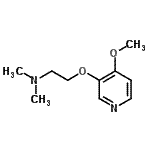 CAS#: 497948-89-7， 2-[(4-Methoxy-3-Pyridinyl)Oxy]-N,N-Dimethylethanamine
