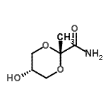 CAS#: 49823-54-3， cis-5-Hydroxy-2-Methyl-1,3-Dioxane-2-Carboxamide