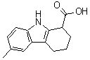CAS#: 49844-27-1， 6-Methyl-2,3,4,9-Tetrahydro-1H-Carbazole-1-Carboxylic Acid