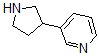 CAS#: 498548-11-1， (+)-3-(3-Pyrrolidinyl)-Pyridine