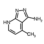 CAS#: 498580-78-2， 4-Methyl-1H-Pyrazolo[3,4-b]Pyridin-3-Amine